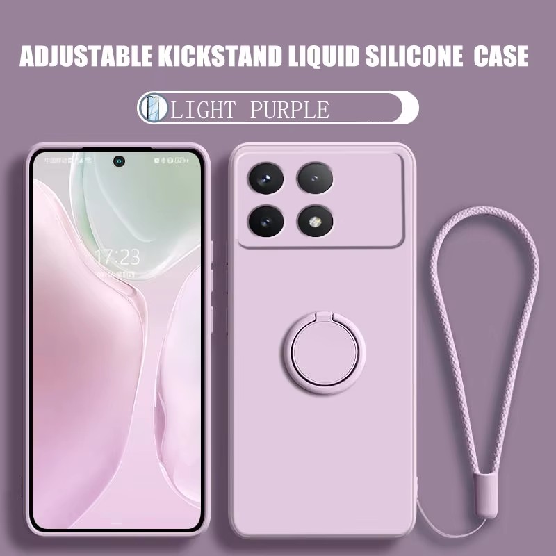Phone Cases Holder - Luxury Liquid Silicone Magnetic Holder Stand
