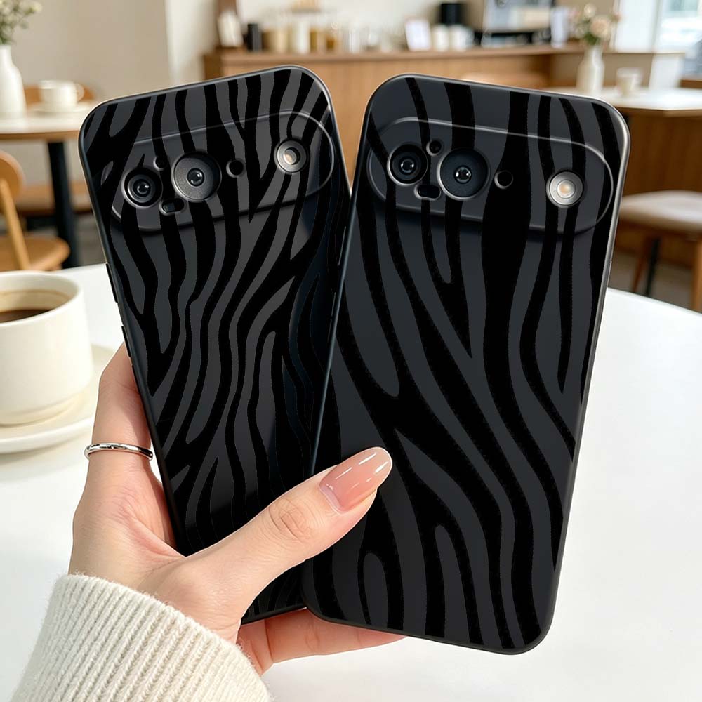 Phone Cases Zebra - Luxury Zebra Pattern Silicone Cover For