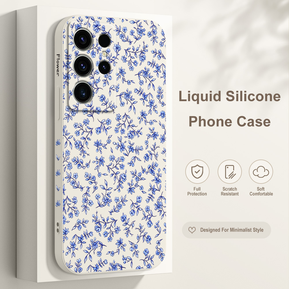 Phone Cases Samsung S24 - Twisted Floral Phone Case For Samsung