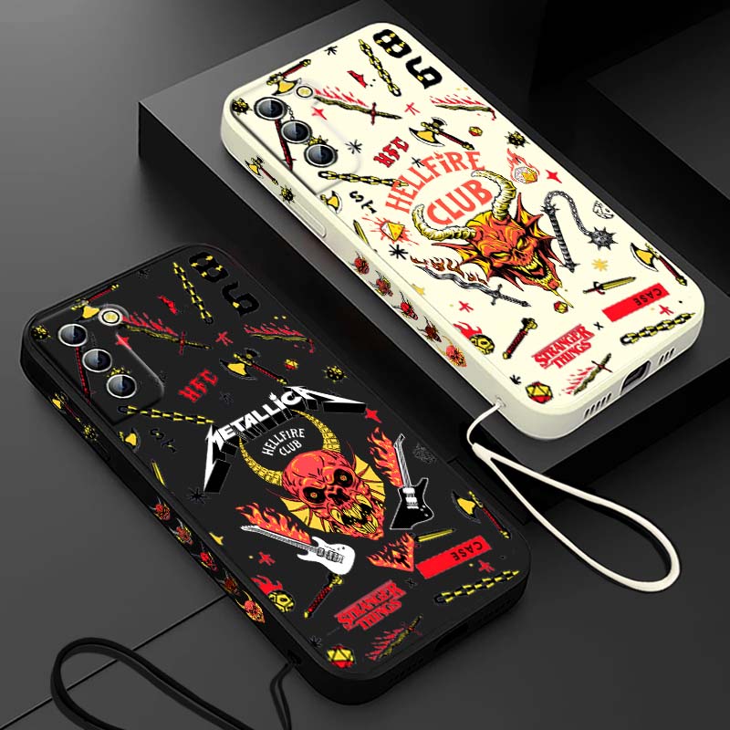 Phone Cases Samsung S24 - Stranger Things Red Hell Demon For