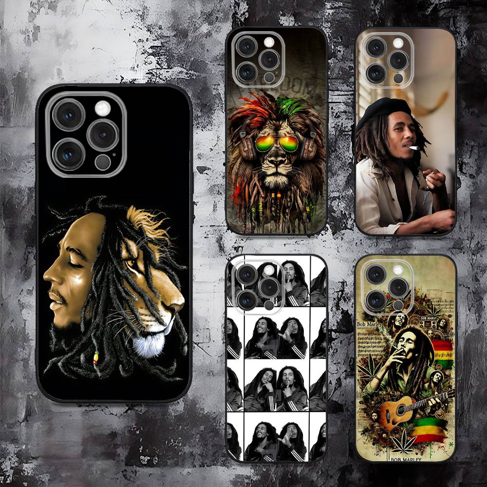Phone Cases Jamaica - Jamaica Bob M-Marley Lion Phone Case
