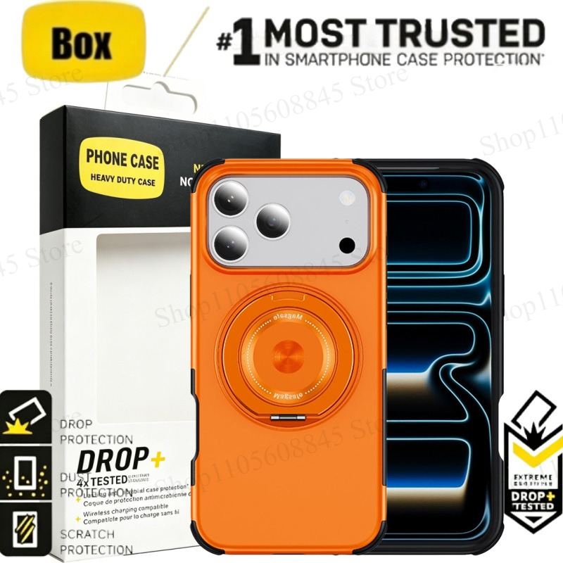 Military Grade Case - Heavy Duty Military Grade Shockproof Magnetic