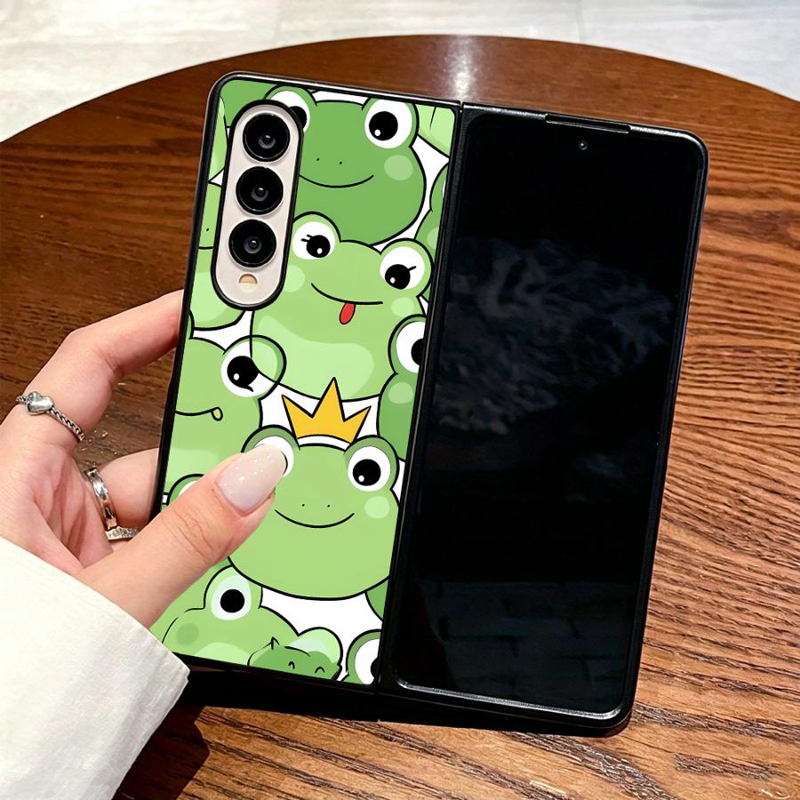 Full Cover Frog Design Phone C - Phone Cases Z Flip 6 review and price