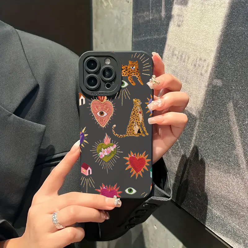 Floral Leopard Eyes Phone Case - Phone Cases Arc review and price
