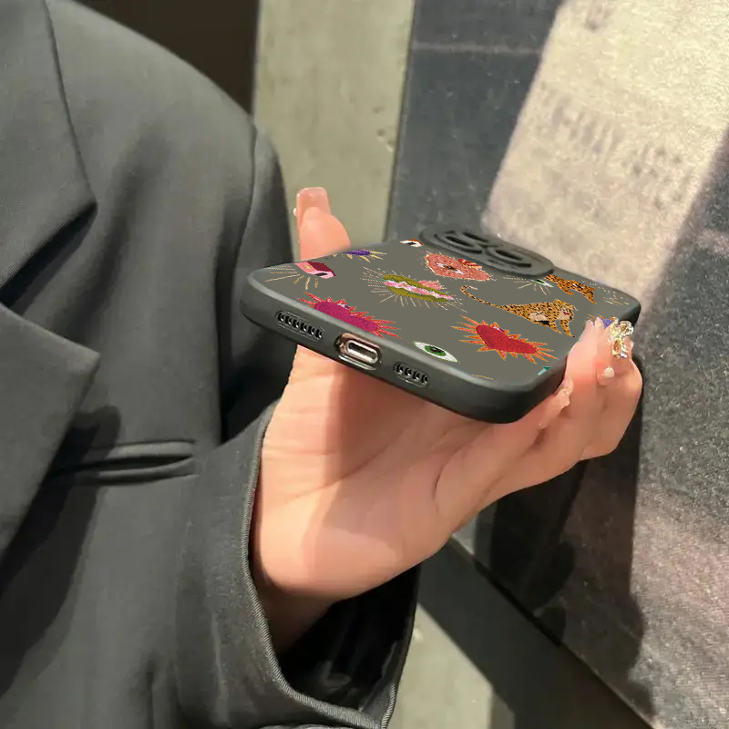 Floral Leopard Eyes Phone Case - Phone Cases Arc review and price