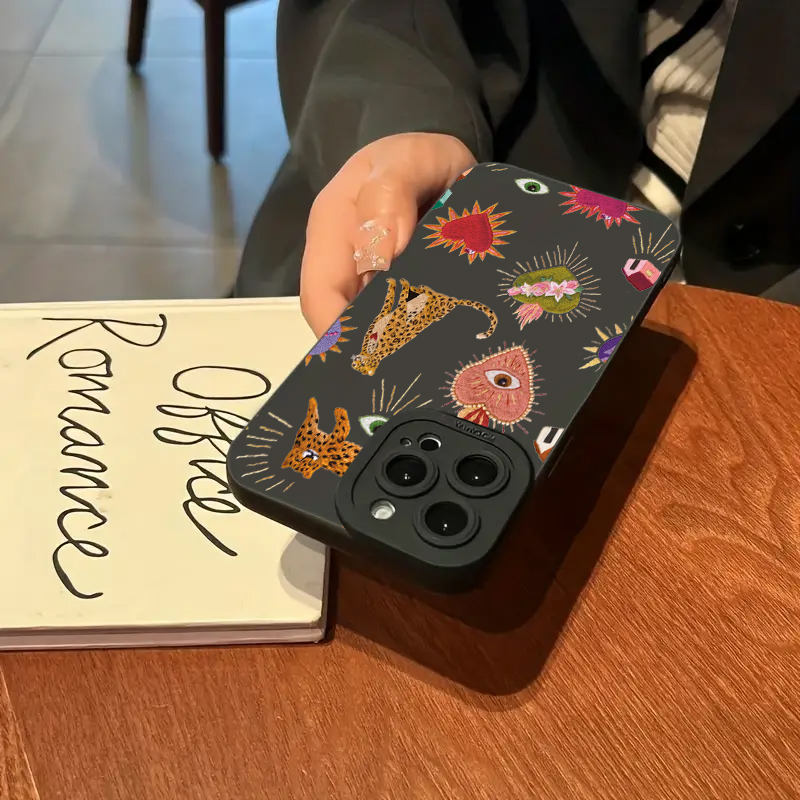Floral Leopard Eyes Phone Case - Phone Cases Arc review and price