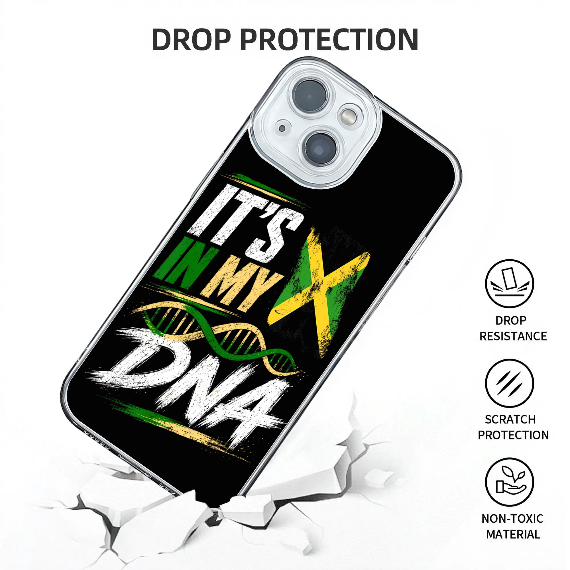 New Armor Bumper  Jamaica DNA  - Phone Cases Jamaica review and price