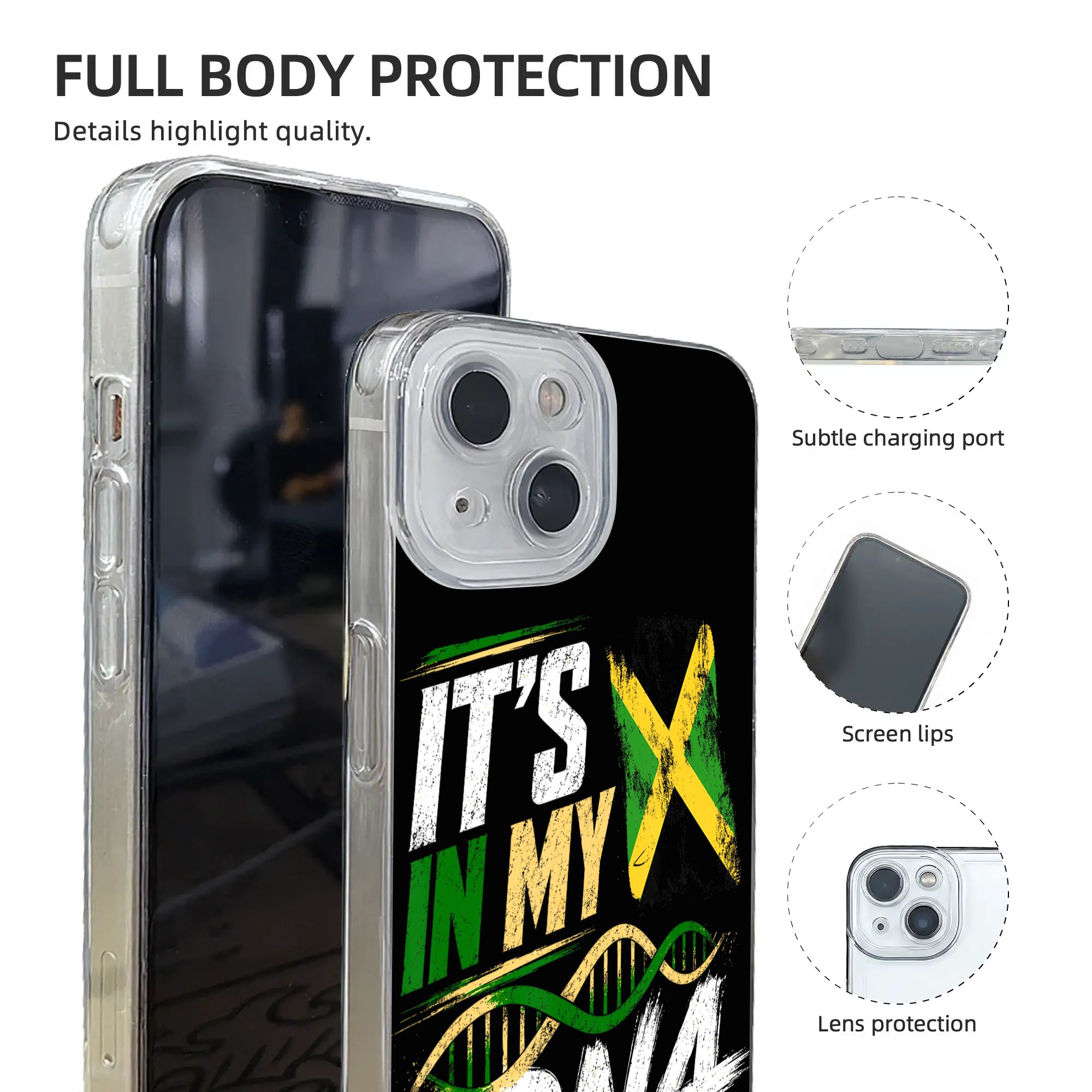 New Armor Bumper  Jamaica DNA  - Phone Cases Jamaica review and price