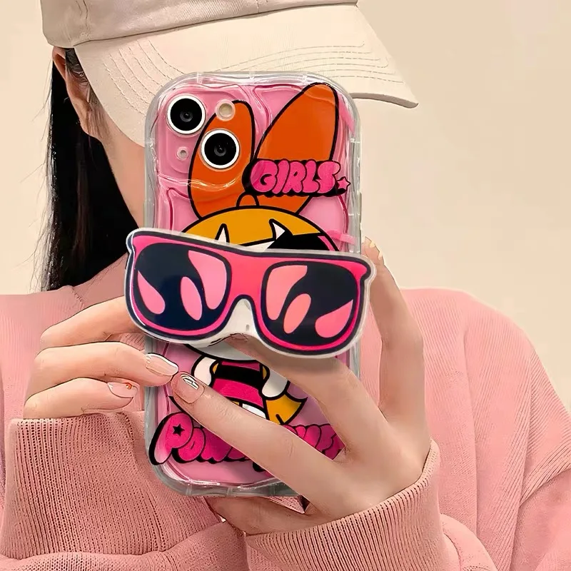 P-Powerpuff Girls Glasses Case - Phone Cases Vogue review and price