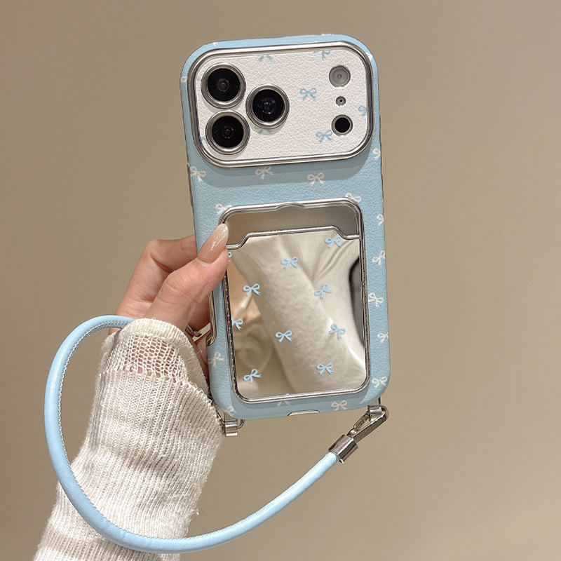 Cute Bow Mirror Card Holder Ph - Phone Cases Holder review and price