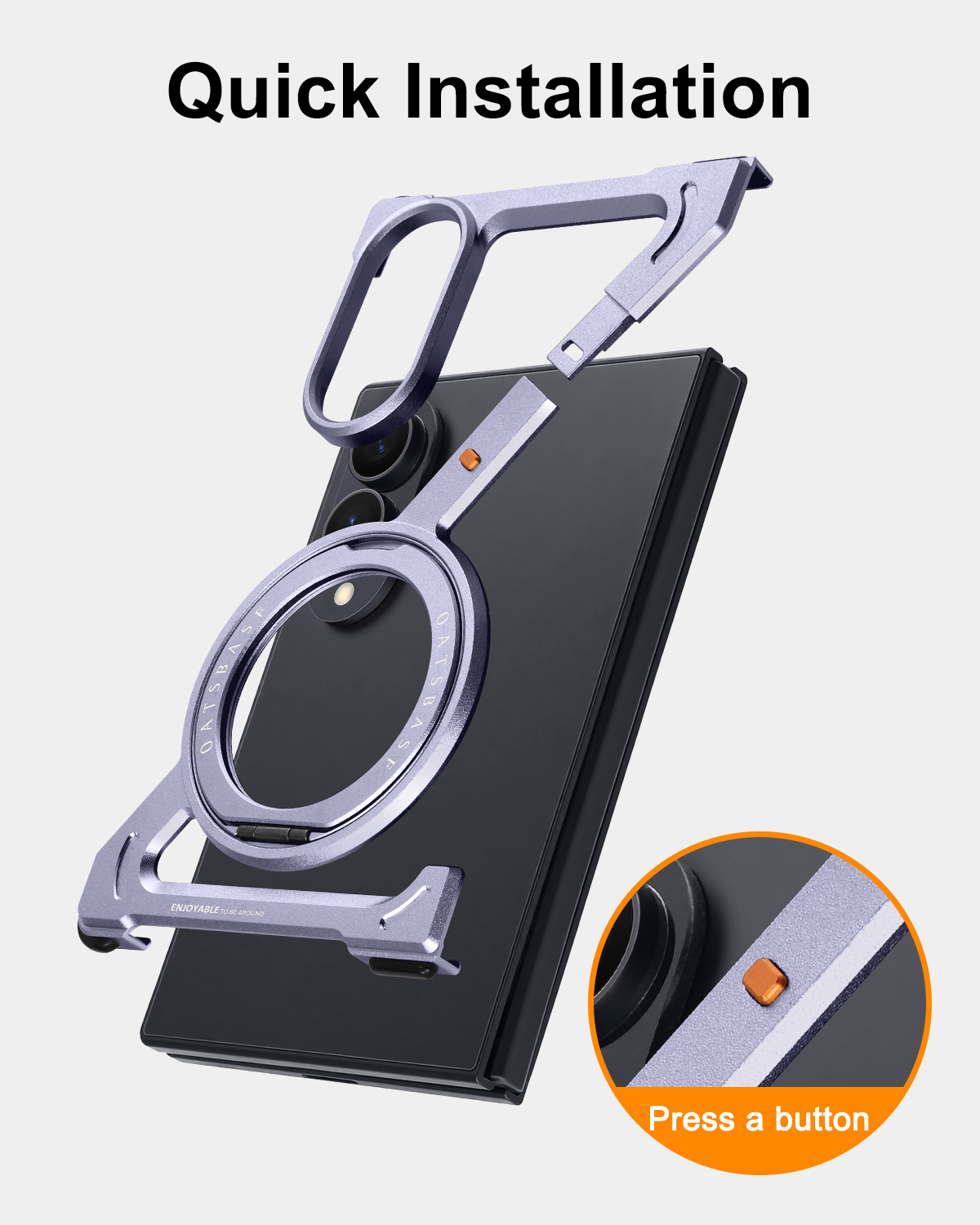 Eary for Samsung Galaxy Z Fold - Military Grade Case review and price