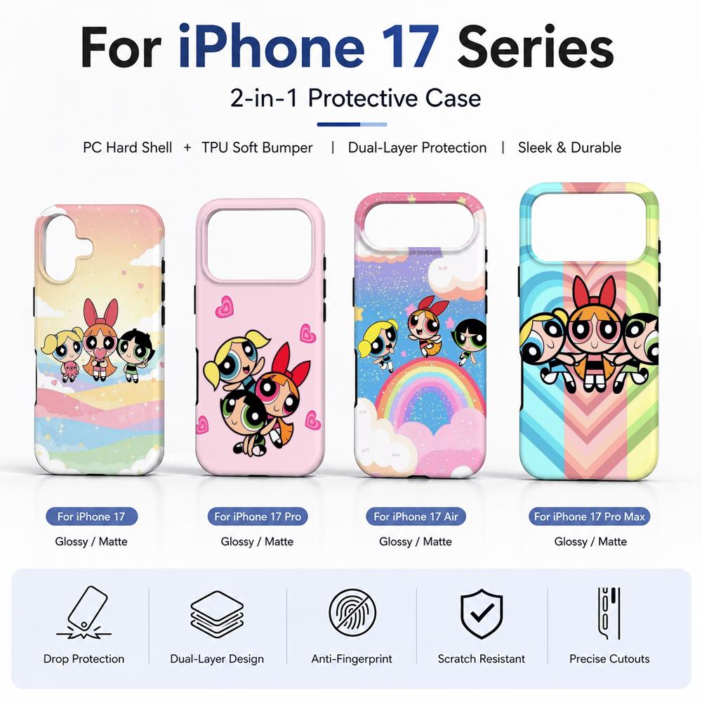 Anime P-Powerpuff Girls Phone  - Phone Cases Girly review and price