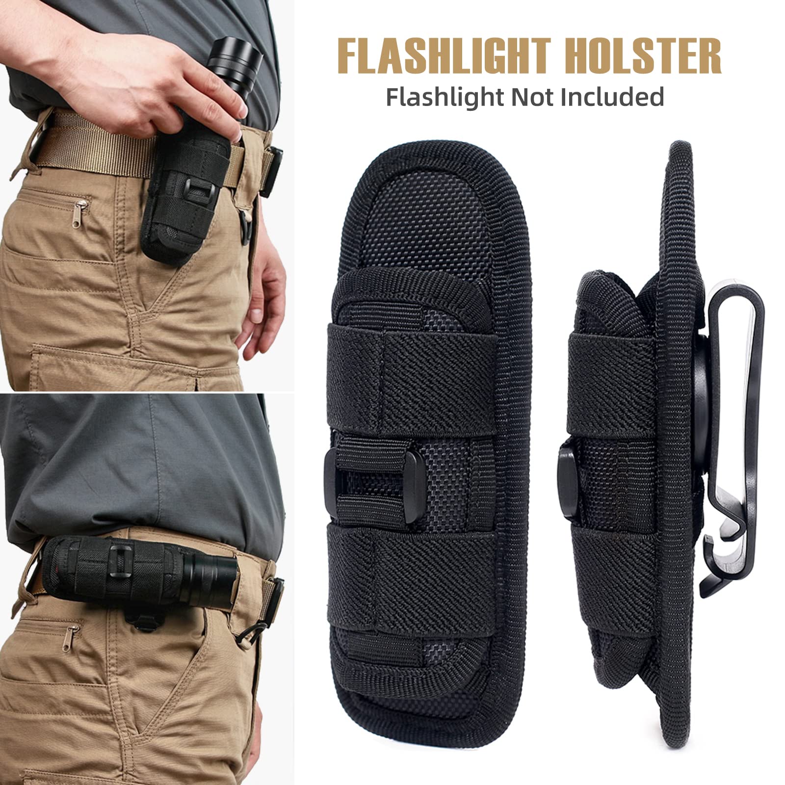 Tactical Flashlight Cover Nylo - Military Grade Case review and price