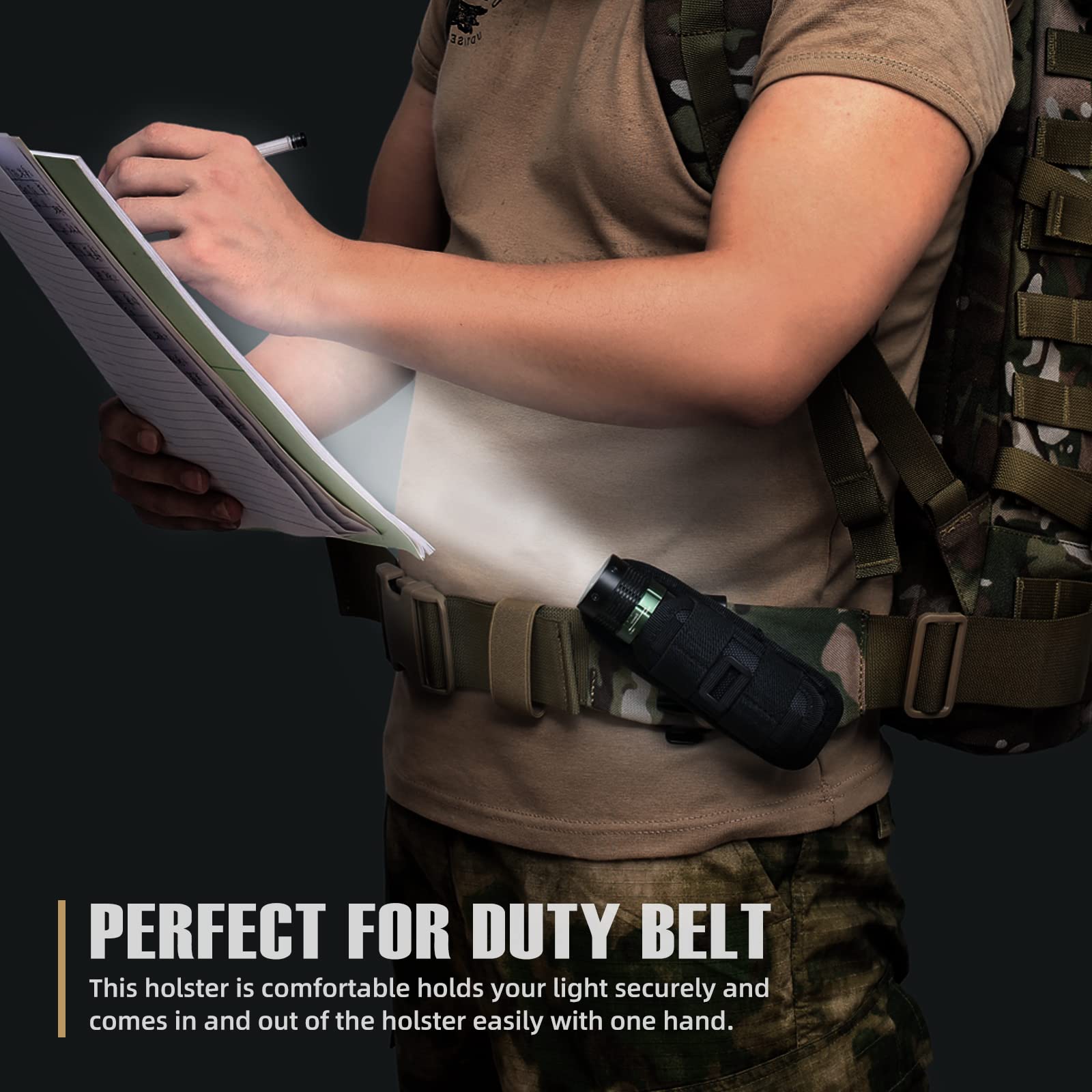 Tactical Flashlight Cover Nylo - Military Grade Case review and price
