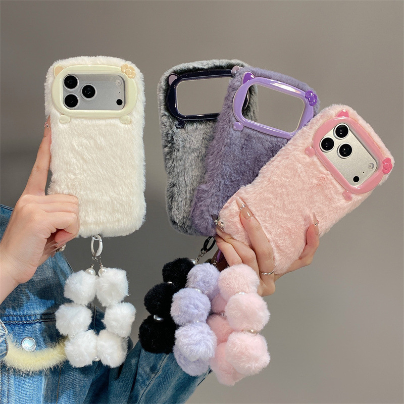 Luxury Solid Colors Furry Plus - Phone Cases Iphone review and price