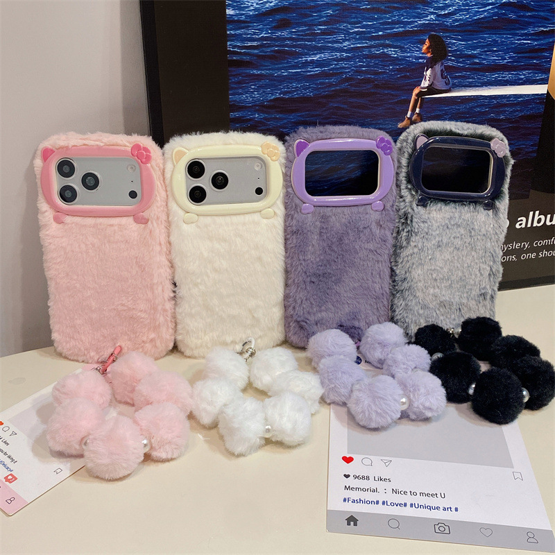 Luxury Solid Colors Furry Plus - Phone Cases Iphone review and price