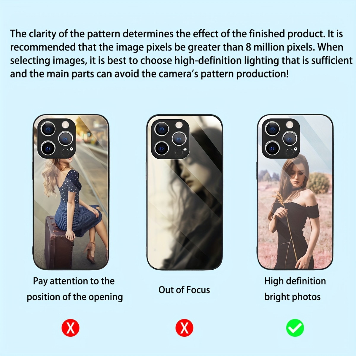 Custom Photo Mirror Glass Case - Phone Cases With Pictures review and price