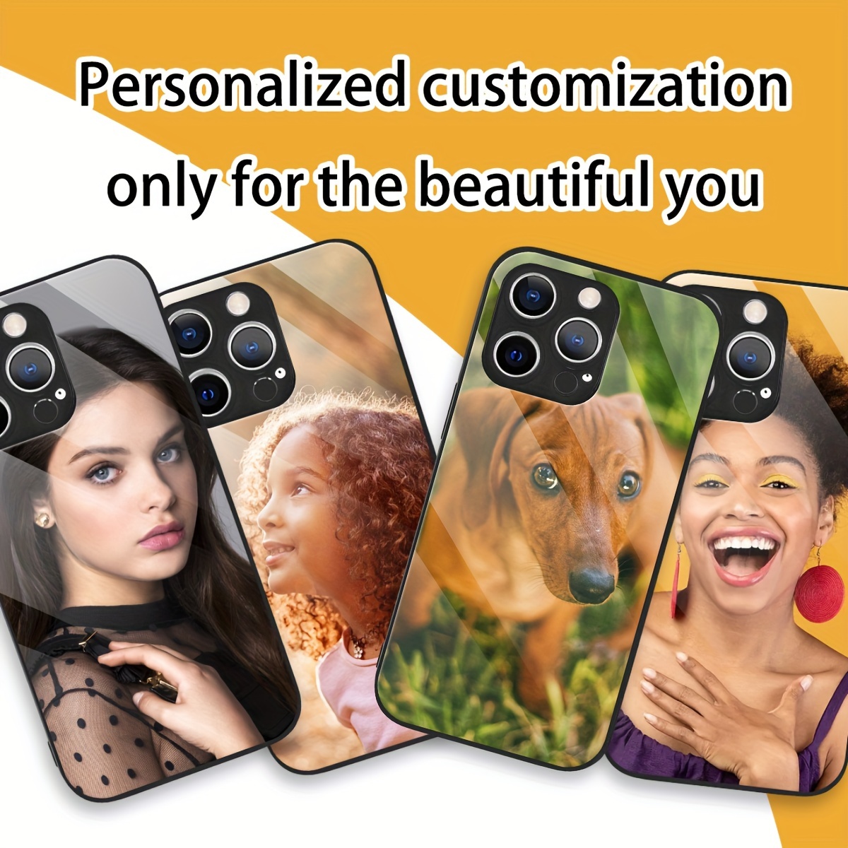 Custom Photo Mirror Glass Case - Phone Cases With Pictures review and price