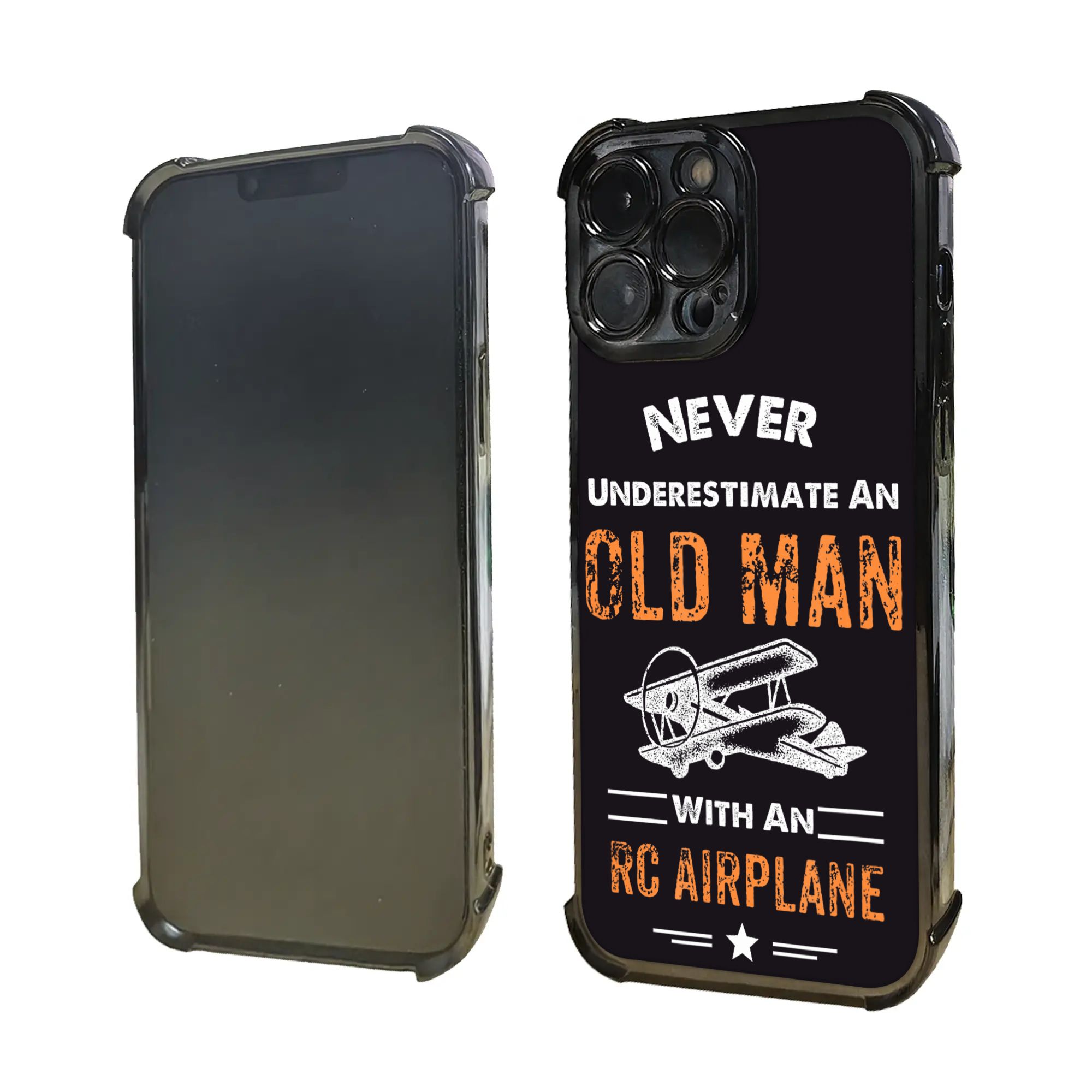 Never Underestimate An Old Man - Phone Cases Arc review and price