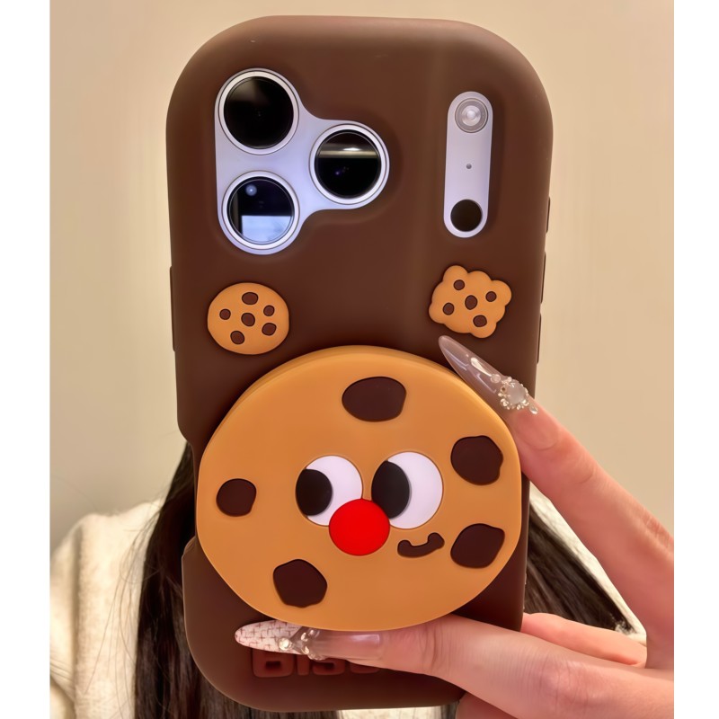 3D Cartoon Kawaii Biscuit Bear - Phone Cases Girly review and price