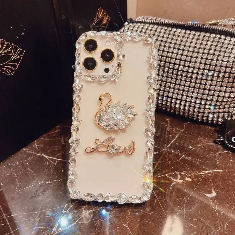 Diamond Love Crystal Swan Phon - Phone Cases Arc review and price