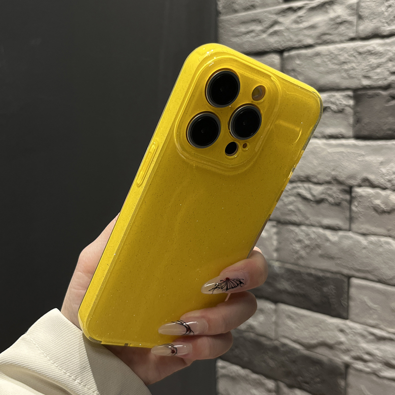 Bright Fluorscent Yellow Glitt - Phone Cases Arc review and price