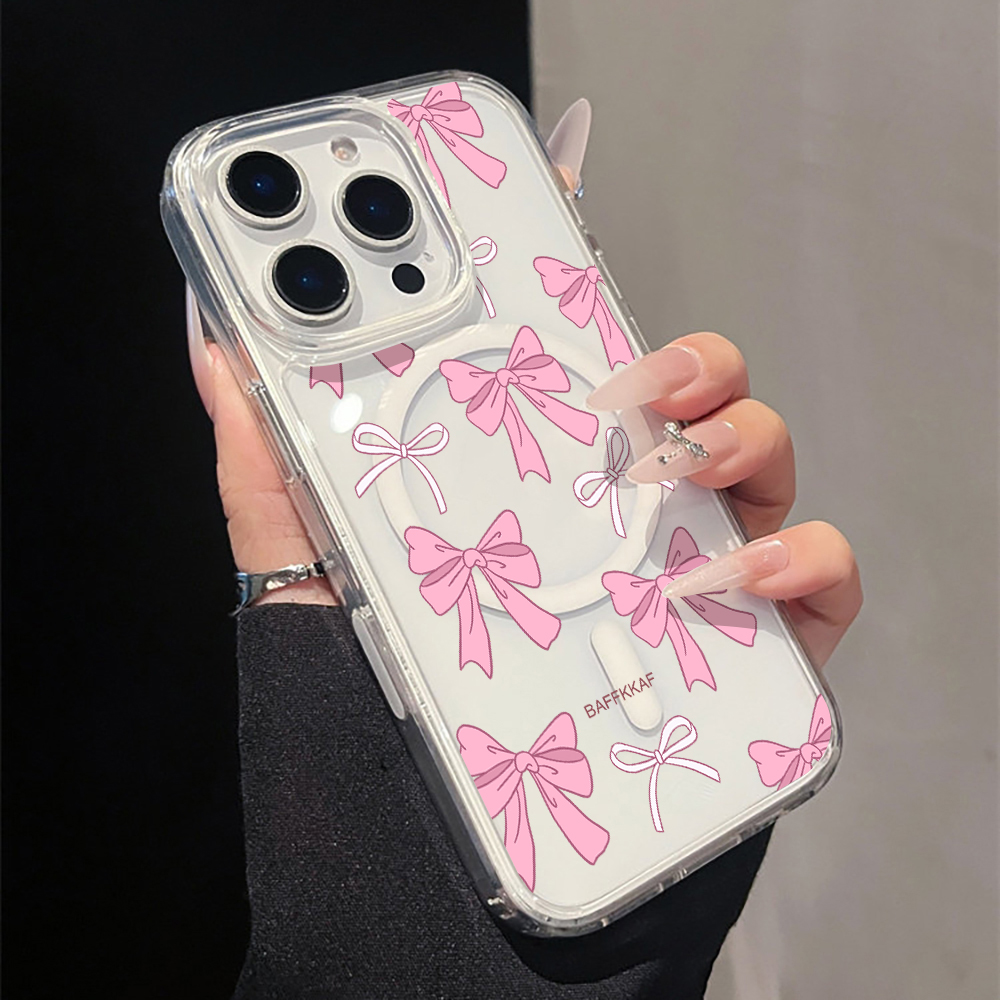 Pink Bow Coquette Girly Series - Phone Cases Girly review and price