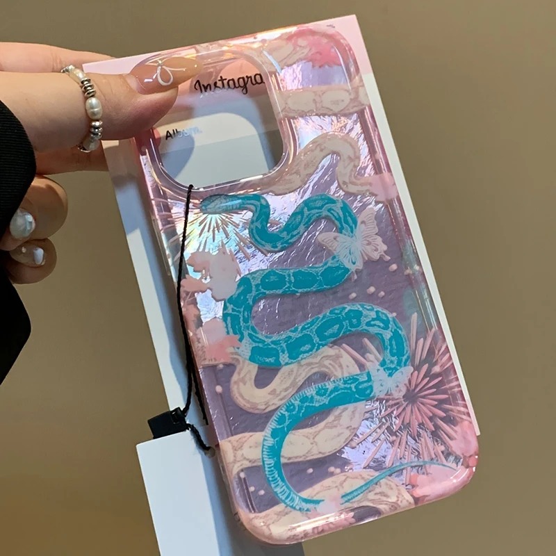 Oriental Style Snake Firework  - Phone Cases Arc review and price