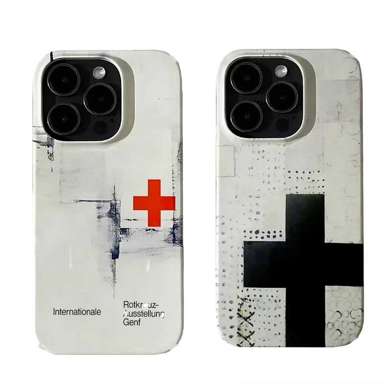Hot Sale Ins Retro Red Cross A - Buy Phone Cases review and price