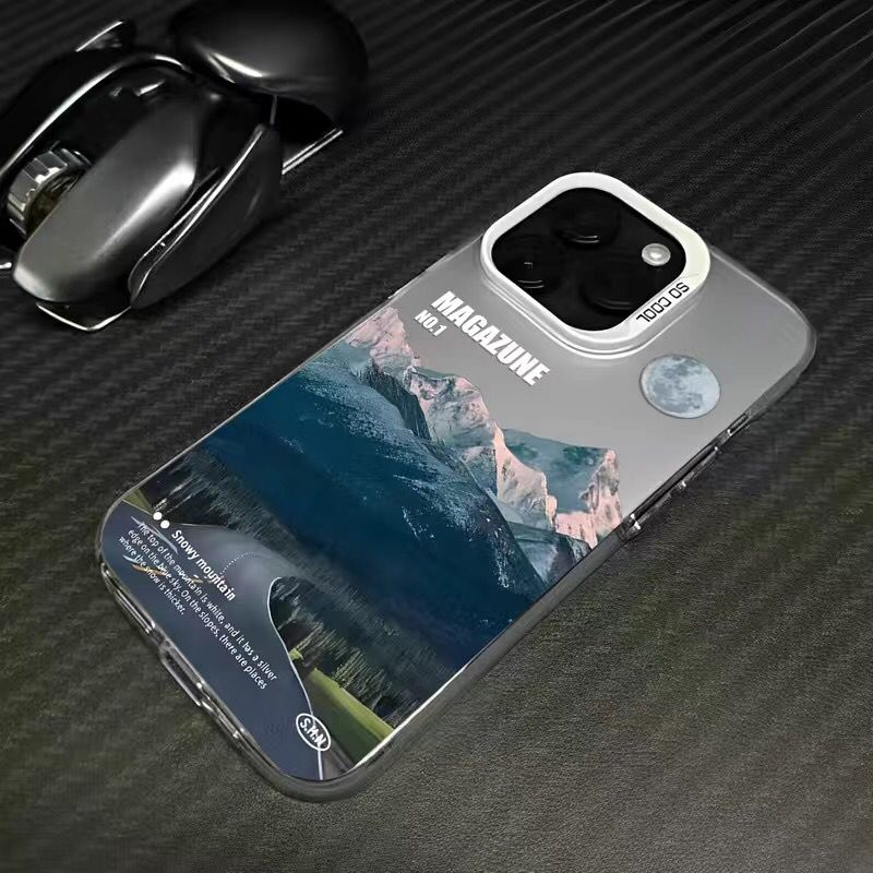 Snow Mountain Road Landscape P - Phone Cases Vogue review and price