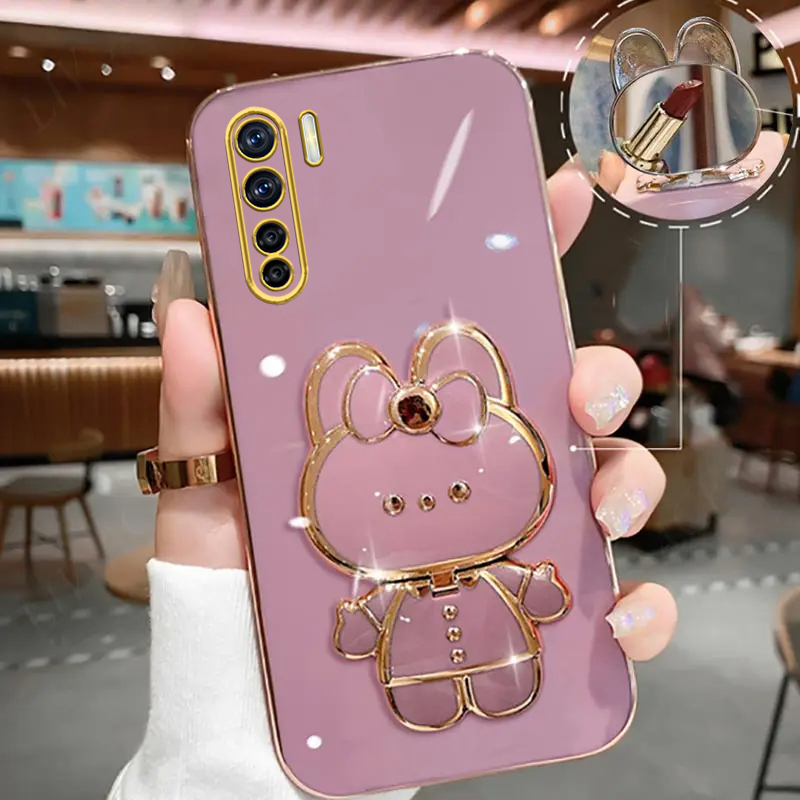 A 91 Makeup Mirror Cute Rabbit - Phone Cases Vogue review and price