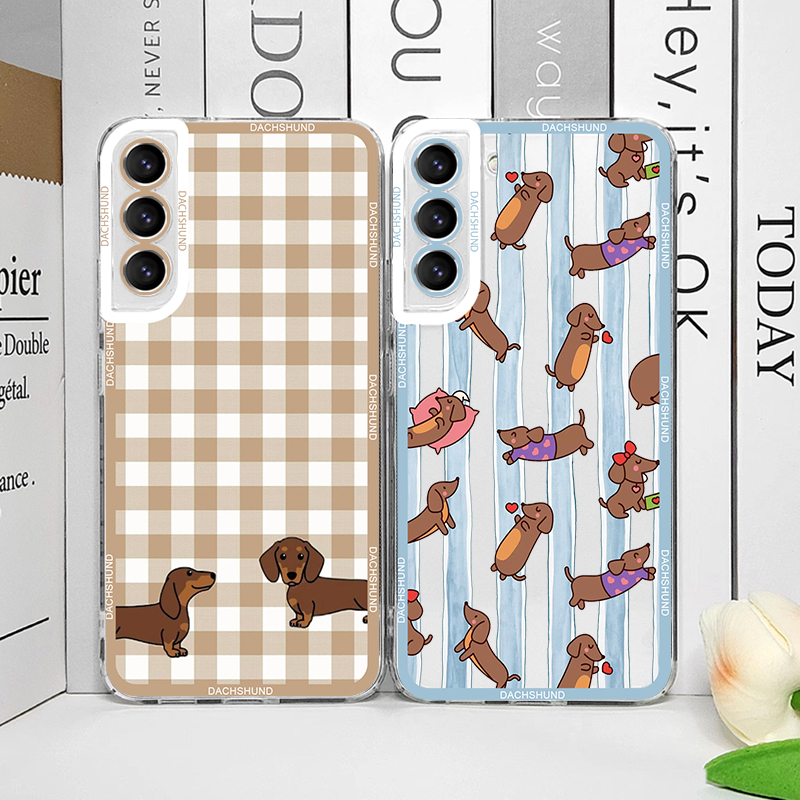 Cute Sausage Dog Phone Case fo - Phone Cases Samsung S24 review and price