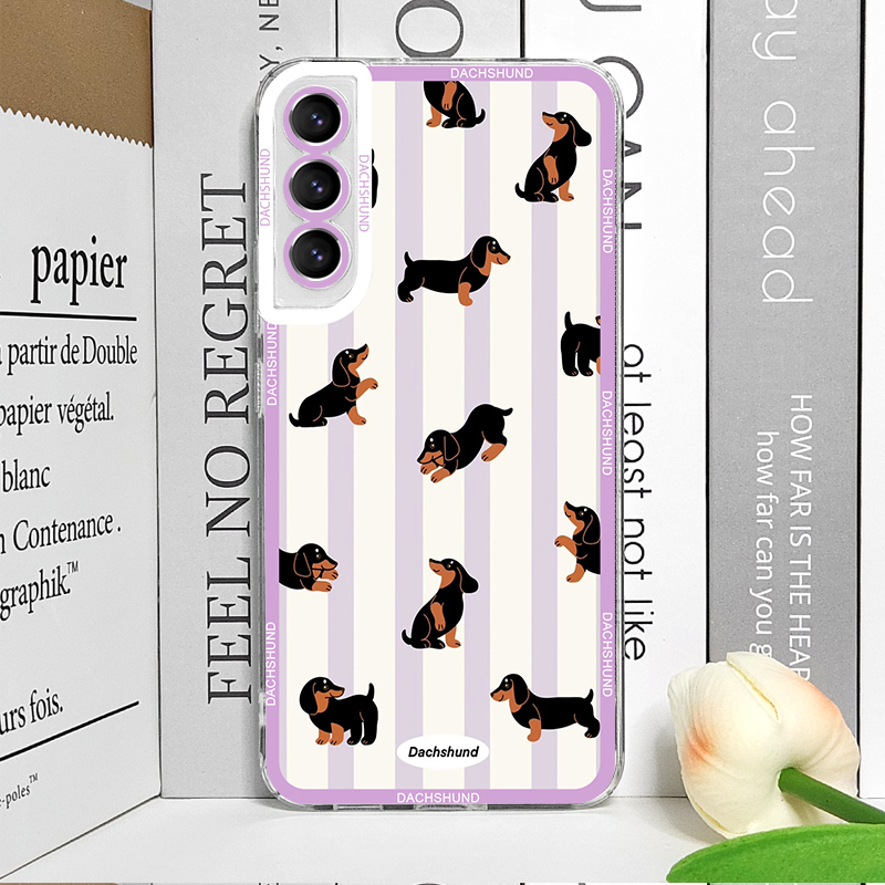 Cute Sausage Dog Phone Case fo - Phone Cases Samsung S24 review and price