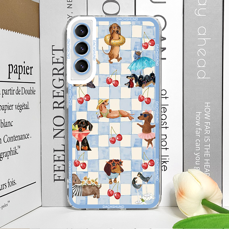 Cute Sausage Dog Phone Case fo - Phone Cases Samsung S24 review and price