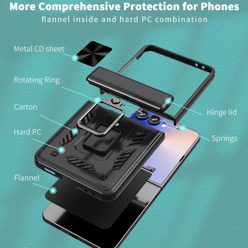 For Samsung Galaxy Z Flip 8 7  - Military Grade Case review and price