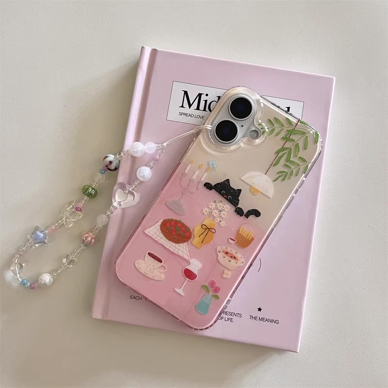 Ins Girl Cute Dining Table Lit - Phone Cases Girly review and price