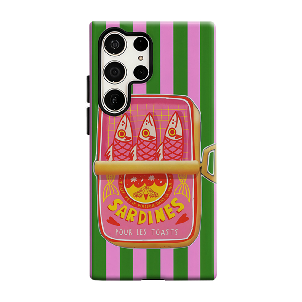Pink Sardines Can Phone Case F - Phone Cases You Can Customize review and price