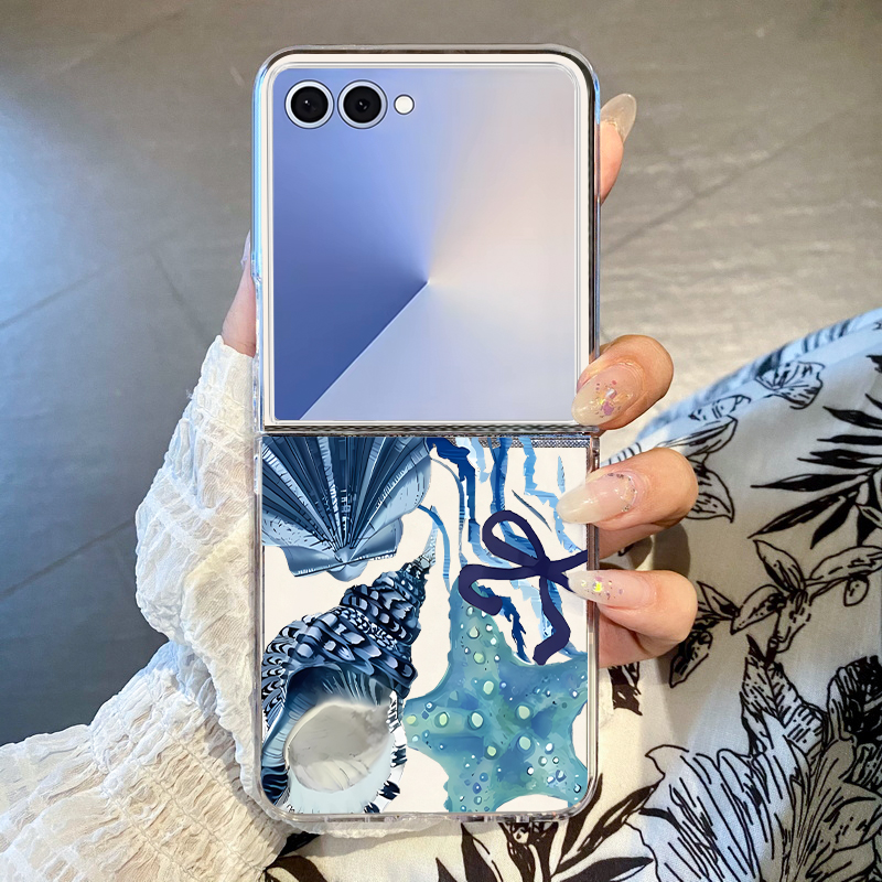 Whale Pattern Phone Case For S - Phone Cases Z Flip 6 review and price