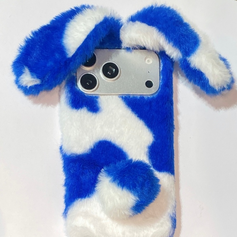 Cute Rabbit Design Fluffy Phon - Phone Cases Iphone review and price