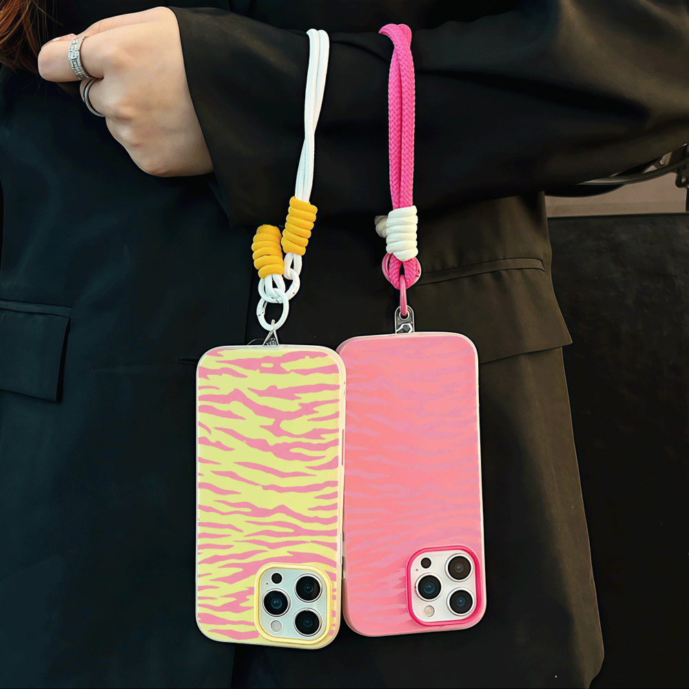 With Lanyard Y2K Pink Zebra Pr - Phone Cases Zebra review and price