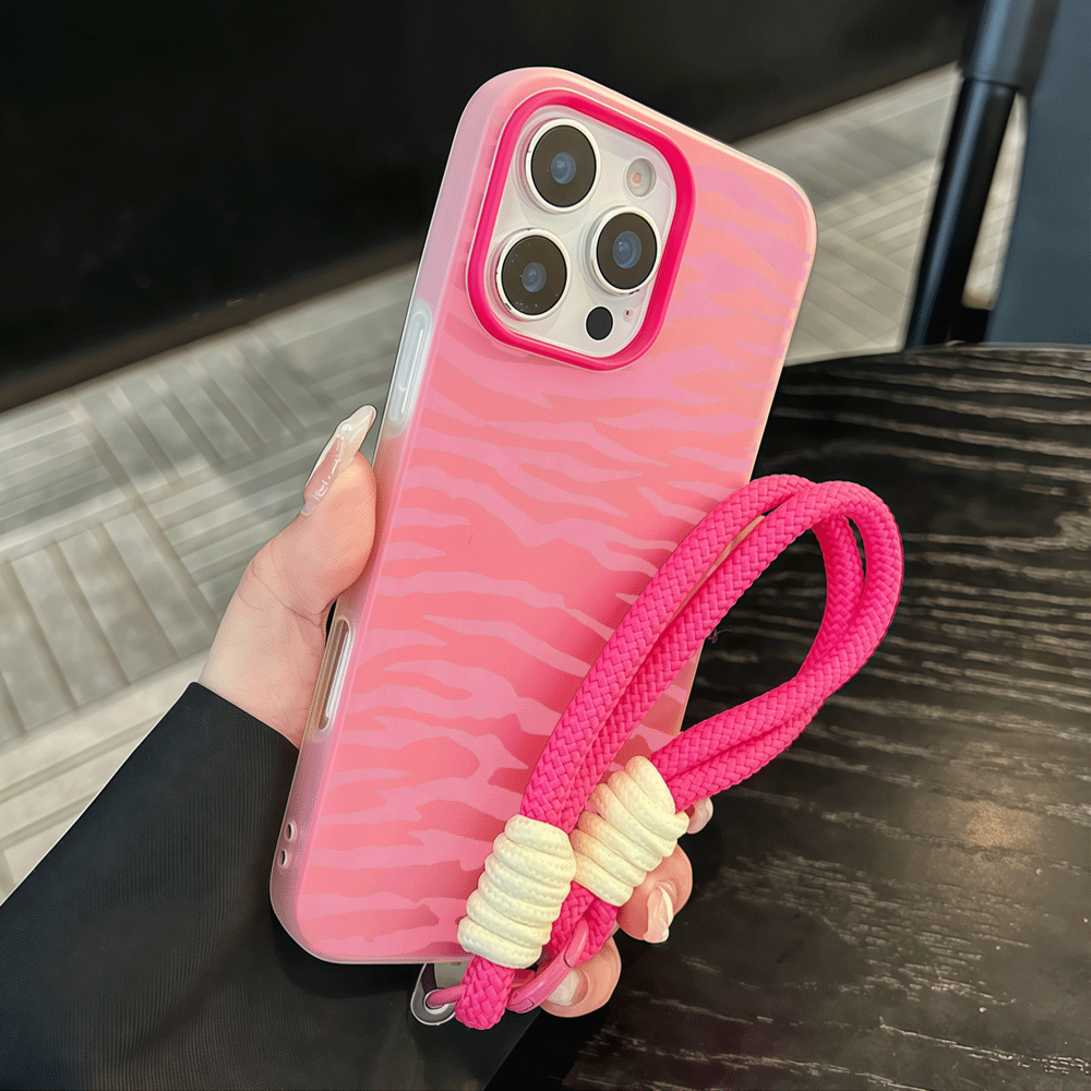 With Lanyard Y2K Pink Zebra Pr - Phone Cases Zebra review and price