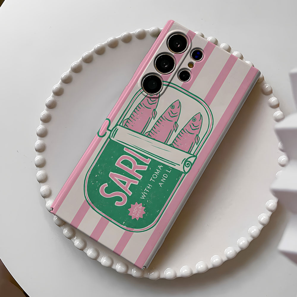Vintage Sardine Can For Samsun - Phone Cases You Can Customize review and price