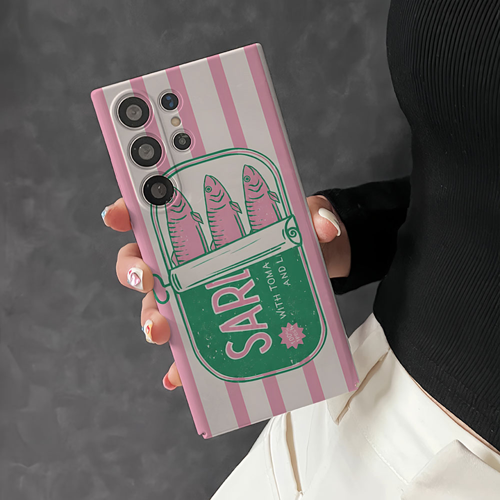 Vintage Sardine Can For Samsun - Phone Cases You Can Customize review and price