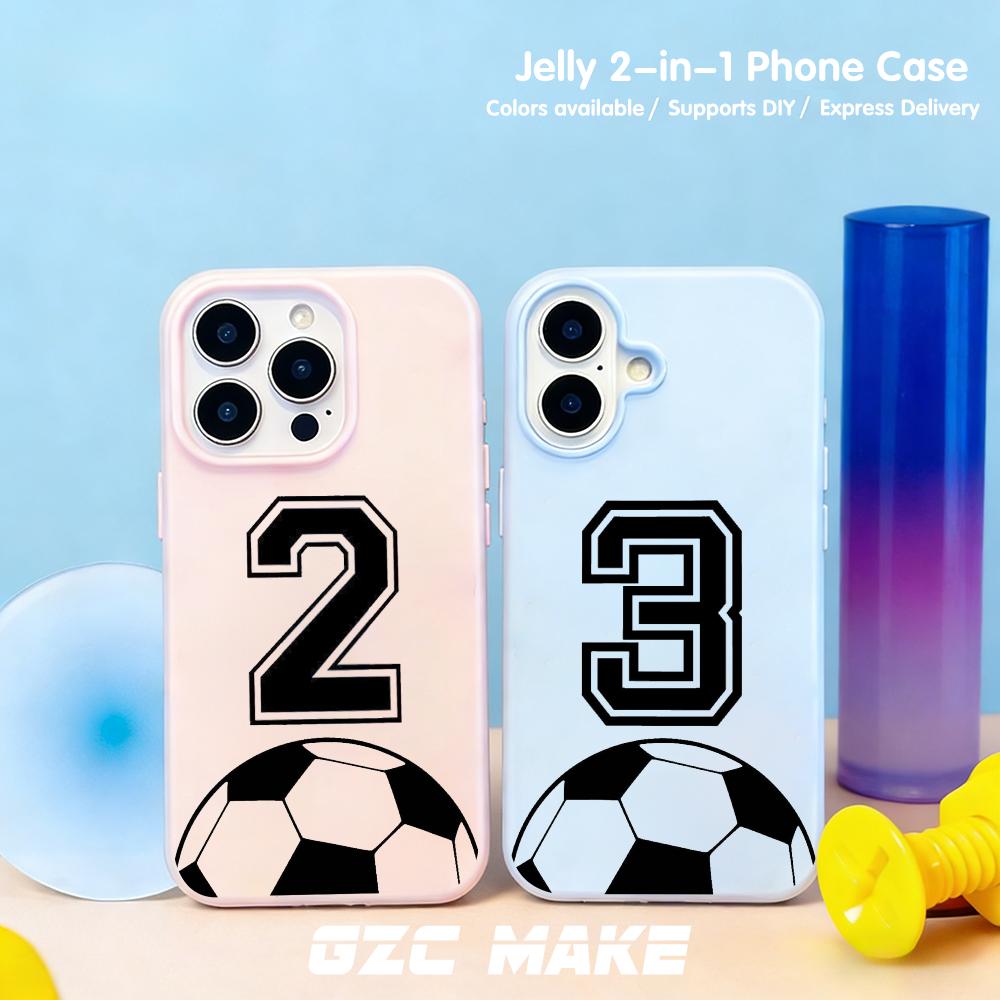 Football hot numbers can be cu - Phone Cases You Can Customize review and price