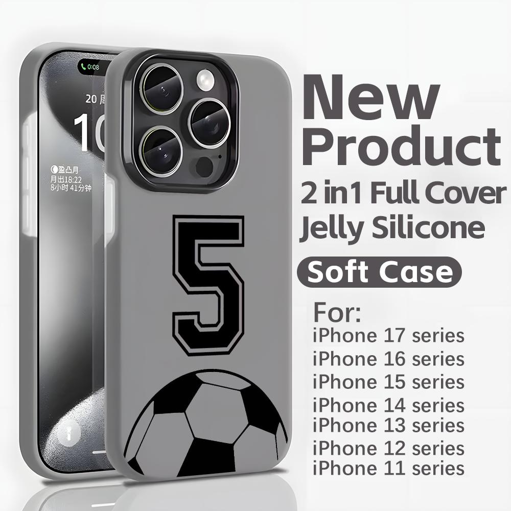 Football hot numbers can be cu - Phone Cases You Can Customize review and price