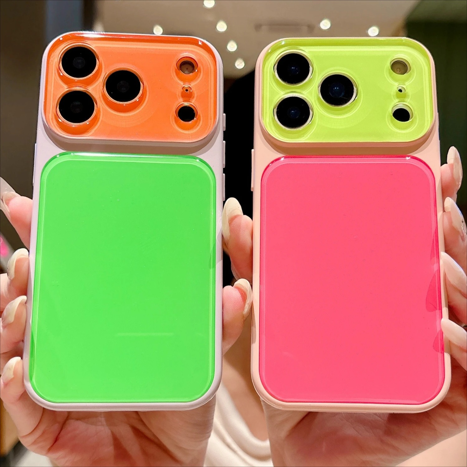 Color Block Phone Case for IPh - Phone Cases Vogue review and price