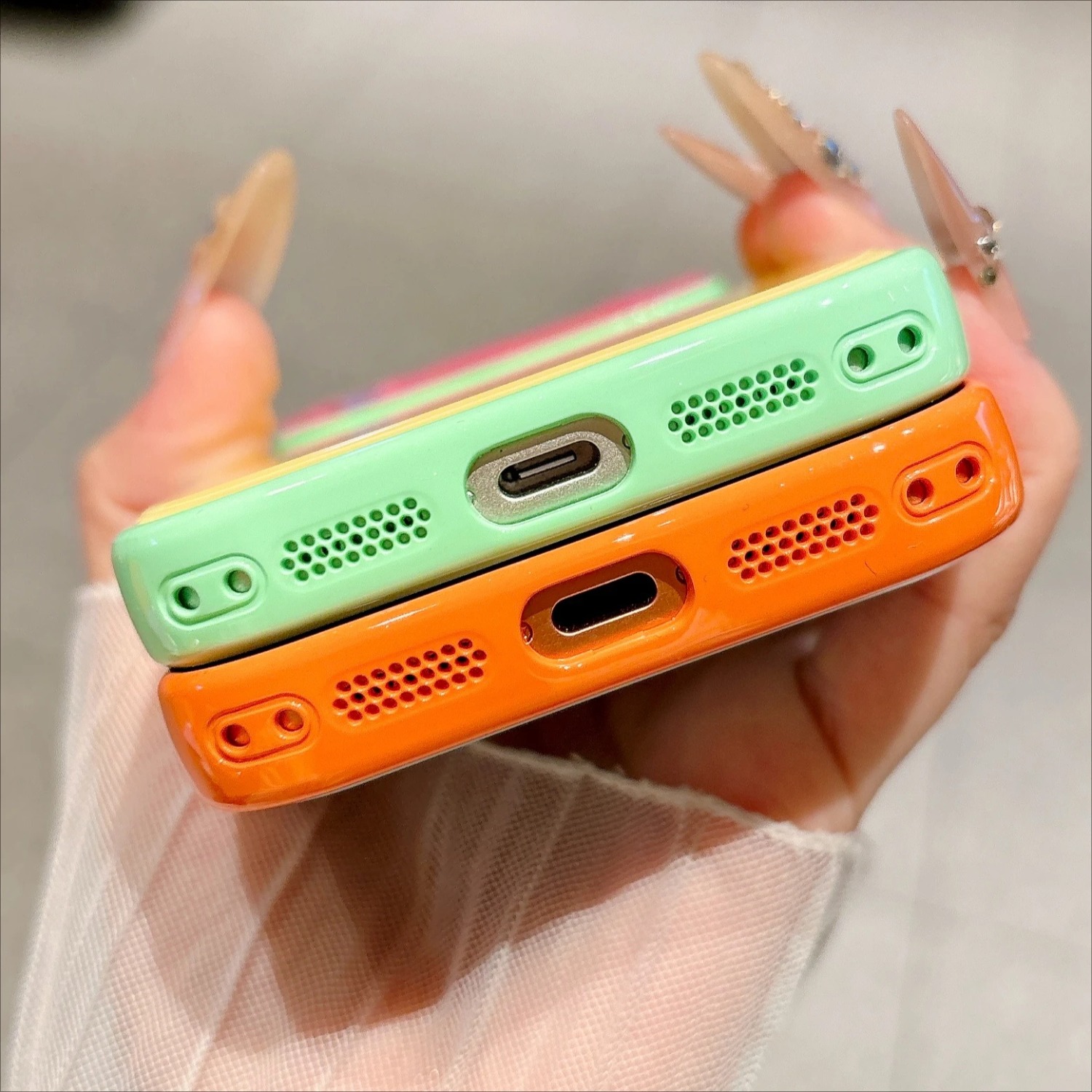 Color Block Phone Case for IPh - Phone Cases Vogue review and price