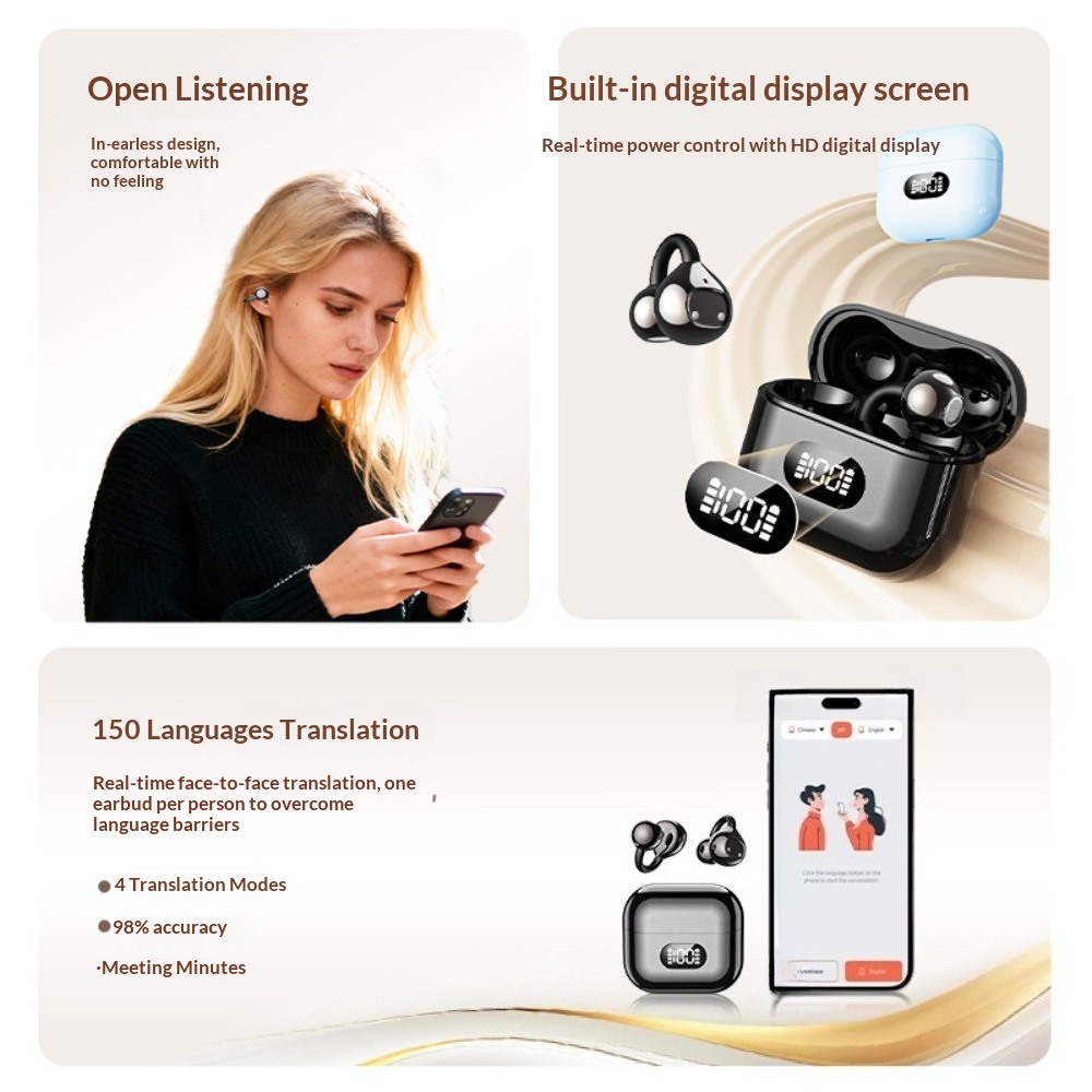 New Wireless Clip-On Ear Digit - Phone Cases On Amazon review and price