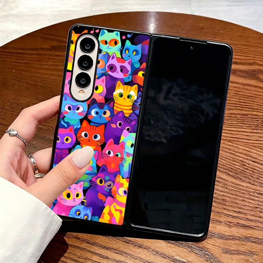Full Cover Cat Phone Cover Cas - Phone Cases Z Flip 6 review and price